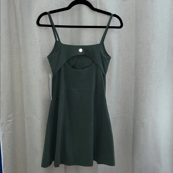 Lululemon Athletica Align Cami Strap Dress in Eucalyptus Green NWT! - Picture 5 of 11